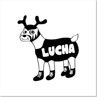 LUCHA#77mono Posters and Art